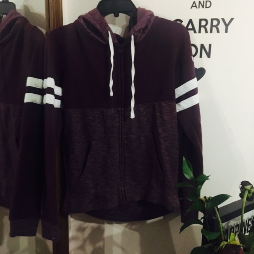 Pink hoodie